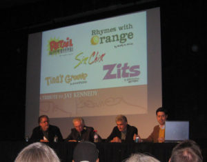 Jay Kennedy panel at 2010 Festival of Cartoon Art