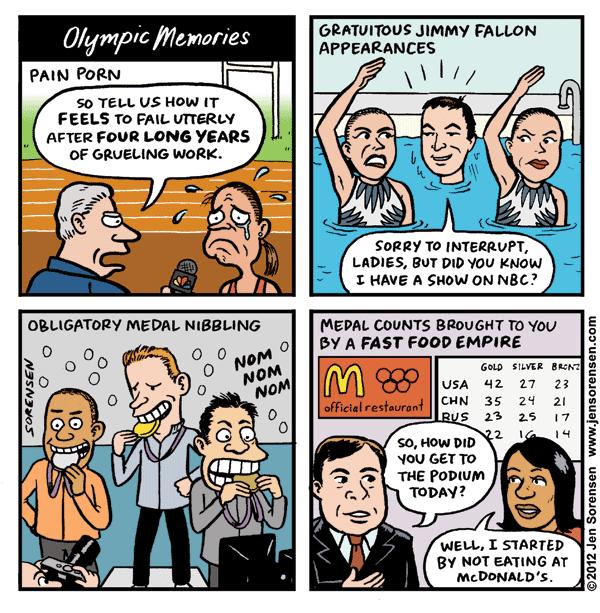This Week’s Cartoon: Olympic Memories