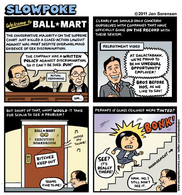 This Week’s Cartoon: “Welcome to Ball-Mart”