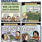 This Week’s Cartoon: If Buying Health Insurance Were Like Buying Broccoli