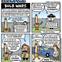 This Week’s Cartoon: “Bulb Wars”