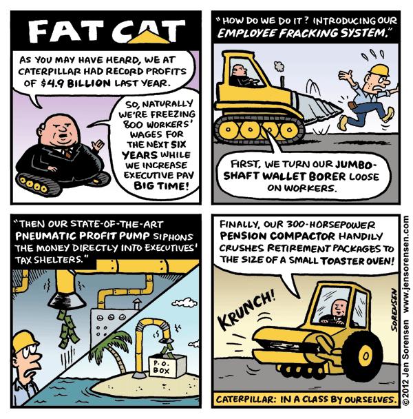 This Week’s Cartoon: “Fat Cat”