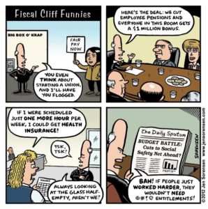 Fiscal Cliff Funnies