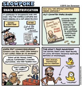 This Week’s Cartoon: “Snack Gentrification”