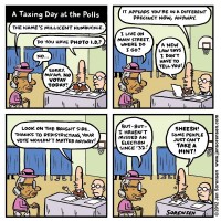 Last Week’s Cartoon: “A Volatile Situation”