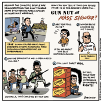 Gun Nut or Mass Shooter?