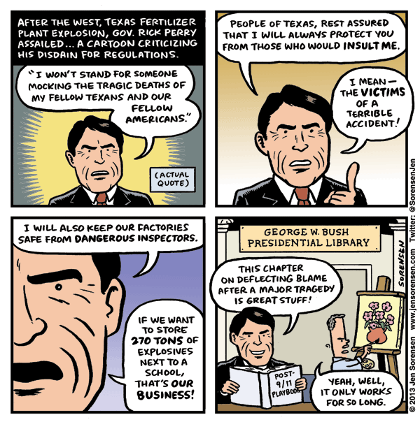 Rick Perry Explosion