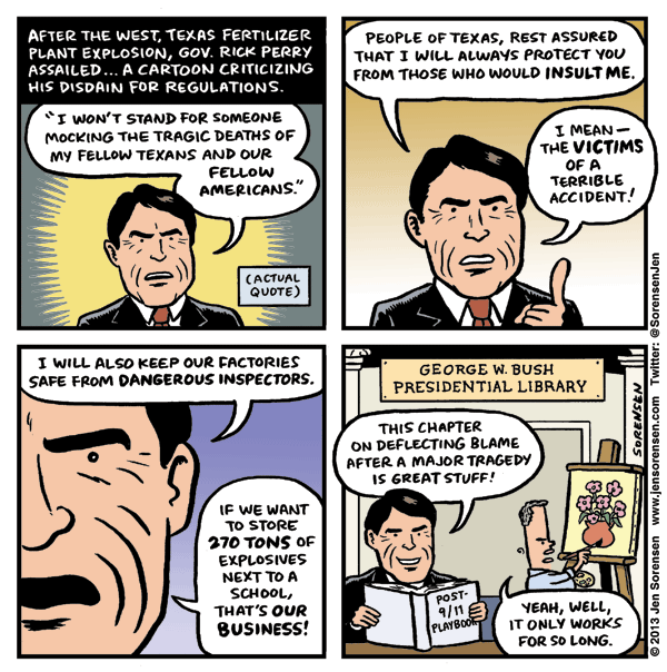 Rick Perry’s Explosion