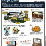 Cartoon Flashback: The George W. Bush Library