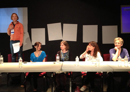 Women in Cartooning panel at NCS Reubens Weekend 2013