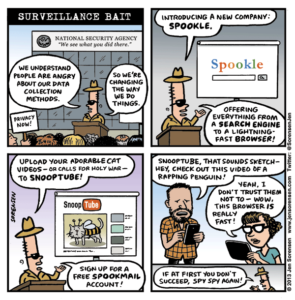 comic about NSA spying scandal