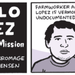 Comic on Immigrant Activist Danilo Lopez