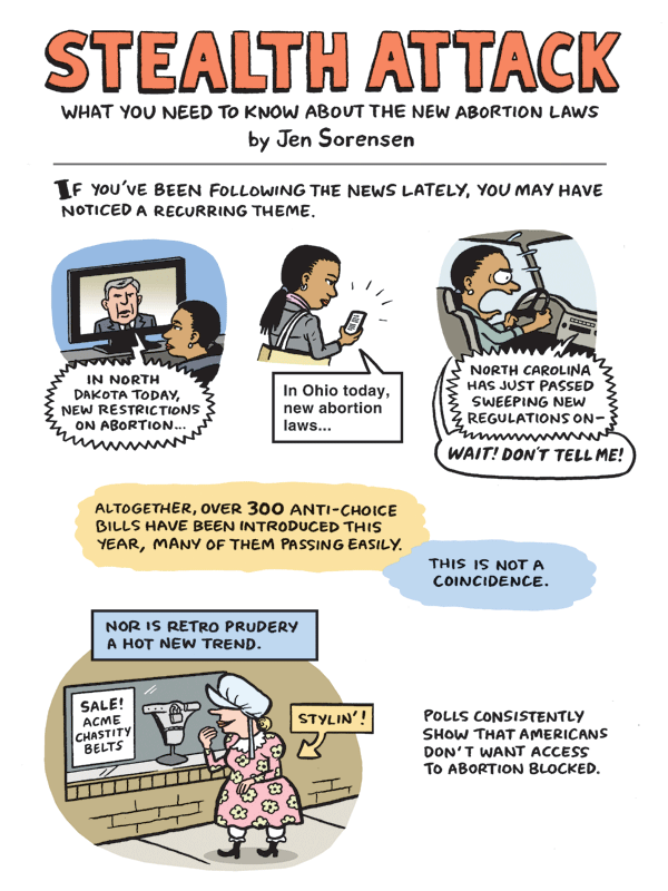 comic about new abortion TRAP laws