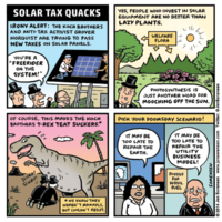 Solar Tax Quacks