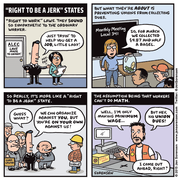 “Right to be a jerk” states