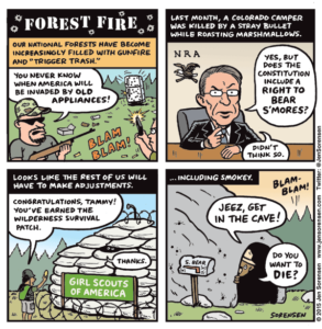 Forest Fire: Guns gone wild in national parks
