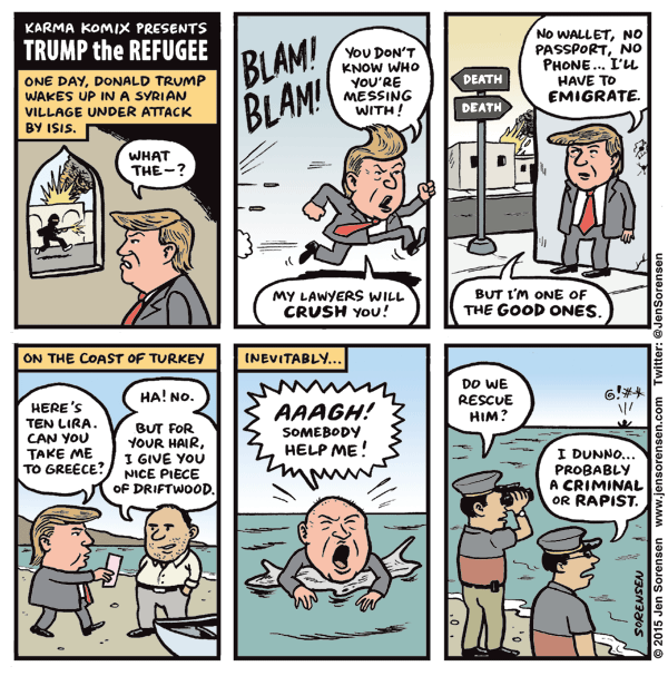 Trump the Refugee