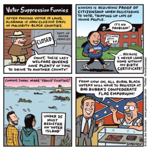 Voter Suppression Funnies