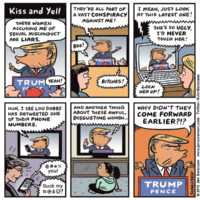 Cartoon: Kiss and Yell