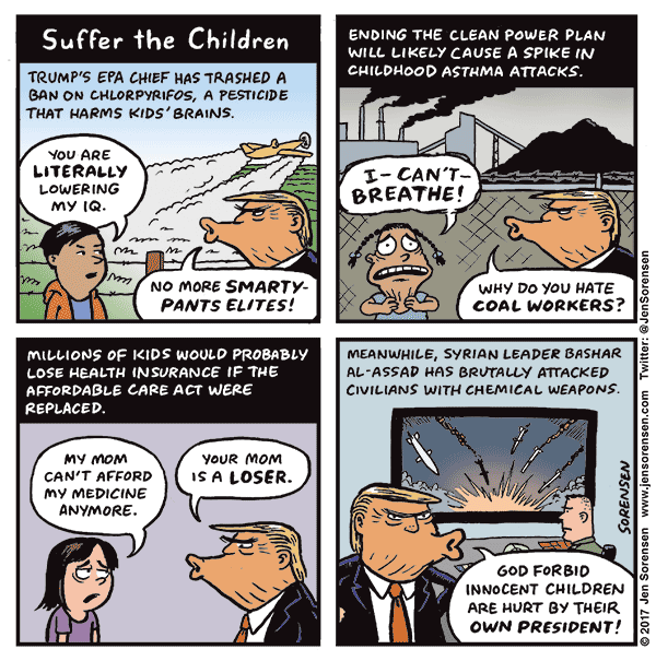 Suffer the children