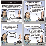 The “politicization” game