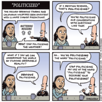 The “politicization” game