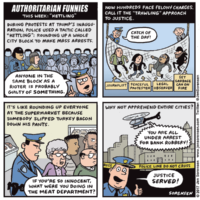 Authoritarian Funnies, Kettling Edition