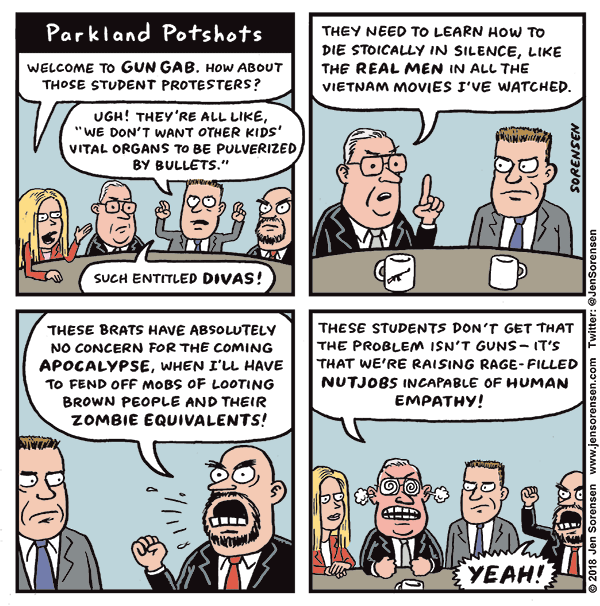 Cartoon: Parkland Potshots