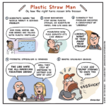 Plastic Straw Man