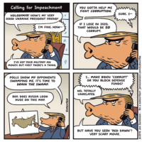 Cartoon: Calling for Impeachment