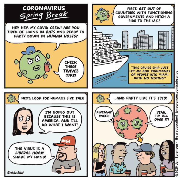 Coronavirus Spring Break