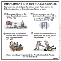 Impeachment Jury Duty Questionnaire