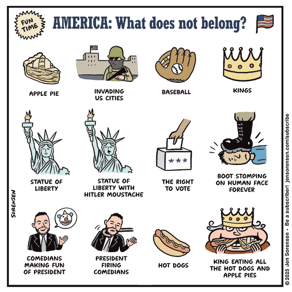 America: What Does Not Belong?