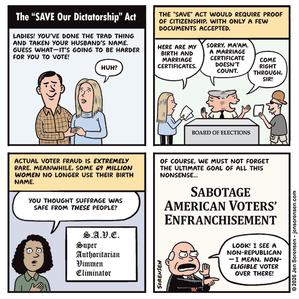 The “SAVE Our Dictatorship” Act